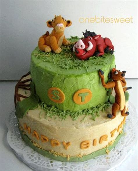 Lion King Decorated Cake By Onebitesweet Cakesdecor