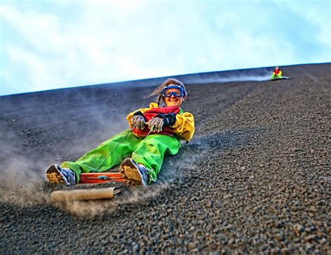 What's it like to go volcano boarding in Nicaragua? | The Independent