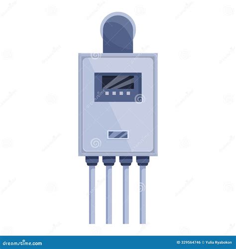 Electricity Kilowatt Hour Meter 3d Royalty-Free Stock Photography