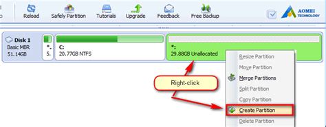 split  hard drive   partitions  windows
