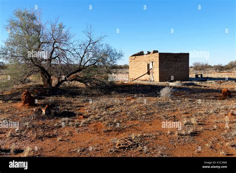 Old Building Remains Of The Historic Big Bell Gold Township Of 1936