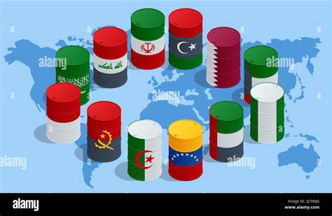 Isometric Organization Of The Petroleum Exporting Countries OPEC Oil