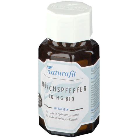 naturafit MÖNCHSPFEFFER 10 mg BIO 60 St shop apotheke at