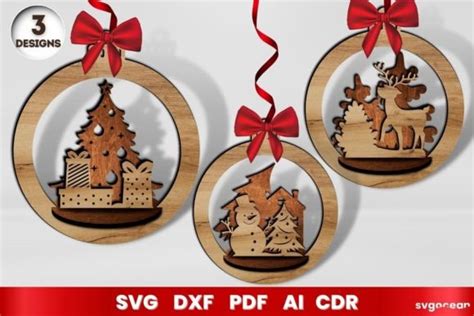 Christmas Laser Cut Bundle Bundle Creative Fabrica