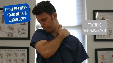 Levator Scapula Self Release Massage Youtube