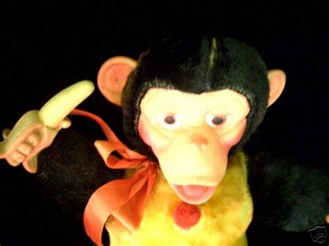 1960s Zippy Stuffed Monkeybananavintage Toyestate 18665131