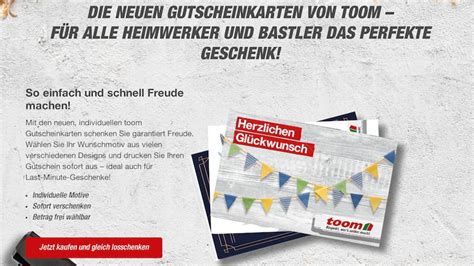 Toom Gutschein November Gutscheincode Weitere