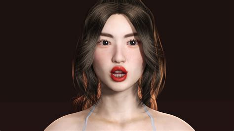 Japanese Girl 3D Model By Khaloui