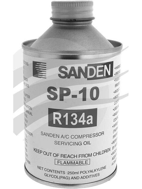 Buy Sanden Oil Pag Sp-10 250Cc Sp10 OG3755 Online | Rolan Australia