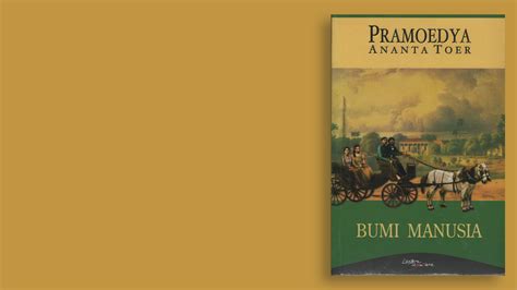 Cover Novel Bumi Manusia Lakaran