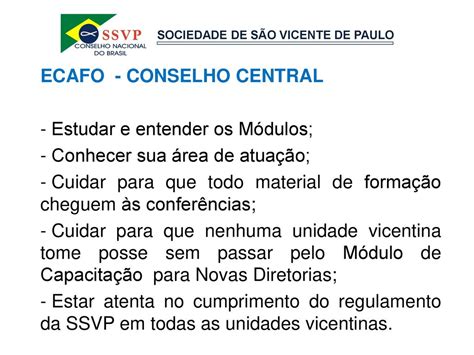 SOCIEDADE DE SÃO VICENTE DE PAULO ppt carregar