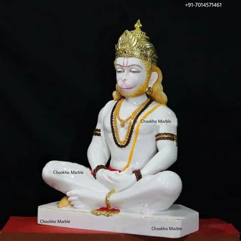 Panchmukhi Hanuman Statue In Marble 12 Inches At Rs 37500 Marble