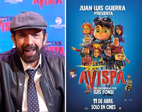 Juan Luis Guerra estrena la película animada Capitán Avispa