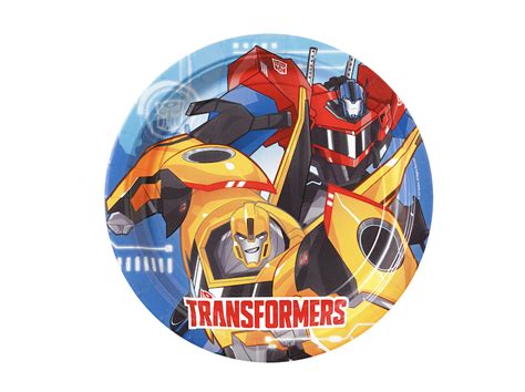 Talerzyki Papierowe Transformers Idealne Na Przyj Cie