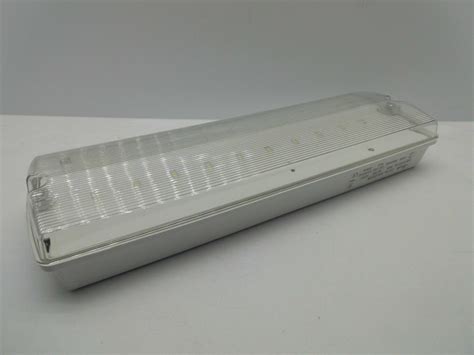 Ansell Agled3m Guardian 3w Led Emergency Bulkhead Maintained Non