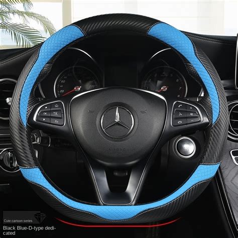 Classic PU Leather 38cm Car Steering Wheel Cover Specific Car Models