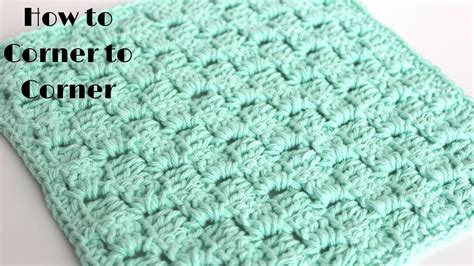 How To Corner To Corner Crochet 101 Series Easy Crochet Tutorial