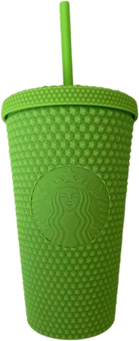 Buy Fall 2021 Starbucks Neon Green Studded 16 Oz Grande Cold Cup