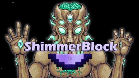 I Completed Terraria Using Nothing But Shimmer Shimmerblock Part