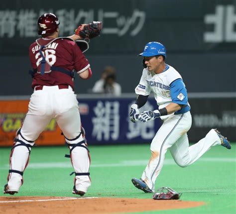 日本ハム 新庄采配裏目 1死三塁でエンドランも空振り 野球 デイリースポーツ Online