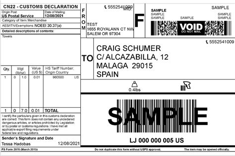 Print International Customs Forms How To Shippingeasy