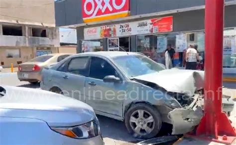 Accidente Vial Deja Lesionados Da Os Materiales Y Caos Vehicular