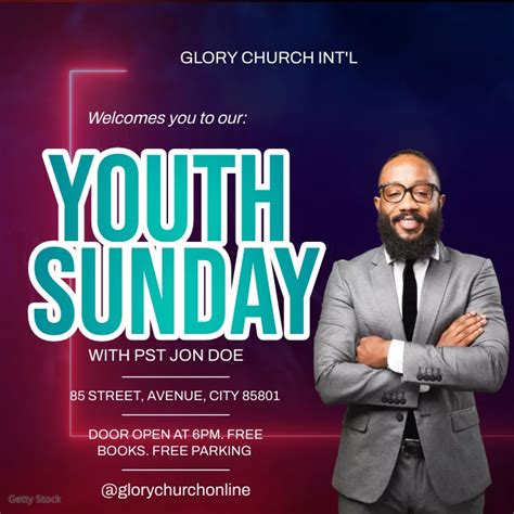 Copy Of Youth Sunday Postermywall