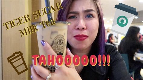 Tiger Sugar Milk Tea Taste Test Milk Tea Or Taho Youtube