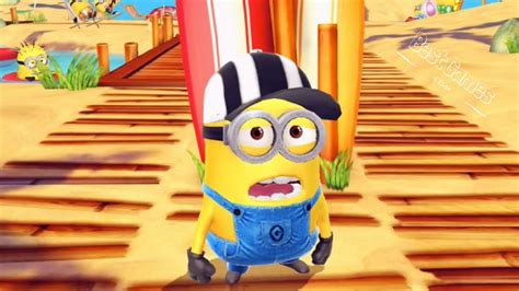 Despicable Me Minion Rush Special Mission Minion Games 4 Minion Beach By Gameloft Youtube