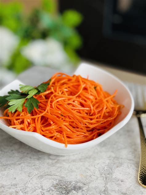 Korean Style Carrot Salad