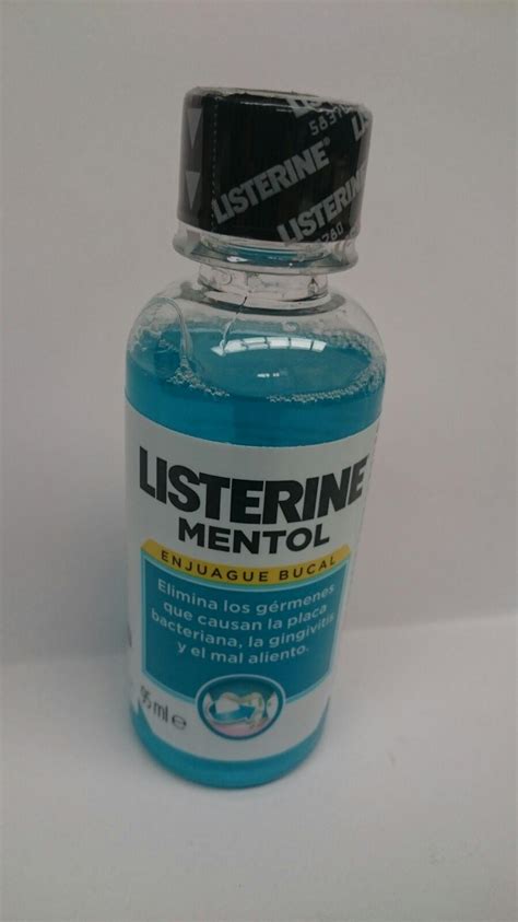 listerine enjuague  ml mentol albatur sl