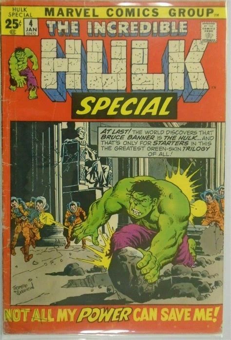 The Incredible Hulk Gd Comic Books Bronze Age