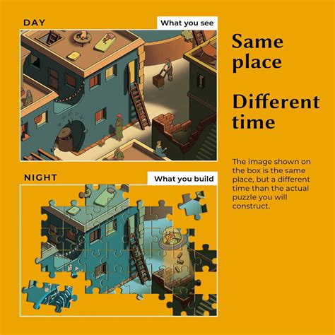 Time Warp Jigsaw Puzzles Show The Same Place at Different Times
