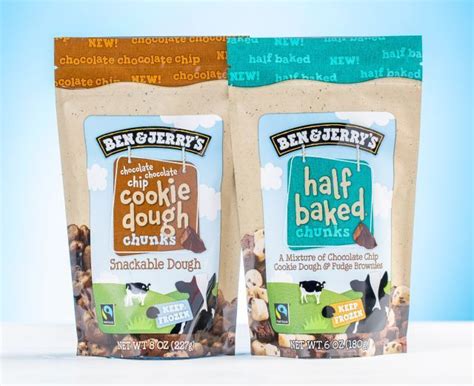 Baking-Inspired Dough Snacks : ben & jerry's cookie dough chunks