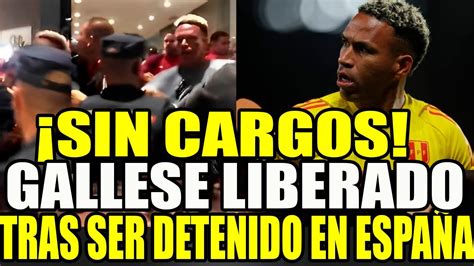 Sin Cargos Pedro Gallese Fue Liberado Tras Ser Denunciado Por La