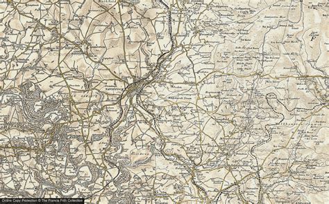 Old Maps Of Whitchurch Devon Francis Frith