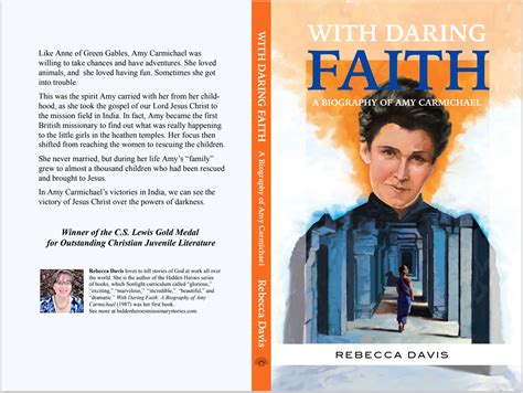 With Daring Faith: A Biography of Amy Carmichael -- new cover, new ...