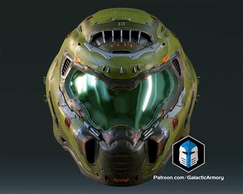 Doom Slayer Helmet - 3D Print Files – Galactic Armory