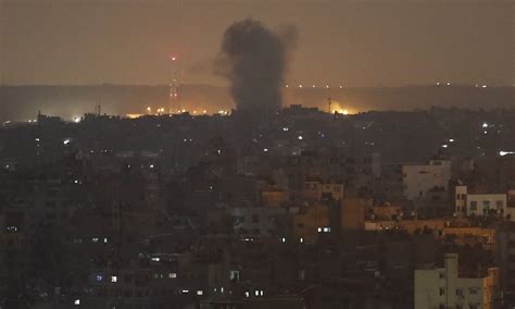 Israeli aircraft bomb Hamas positions in Gaza after rocket attack | The ...