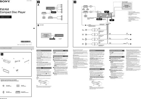 Sony Cdx Gt40U Wiring Diagram Collection