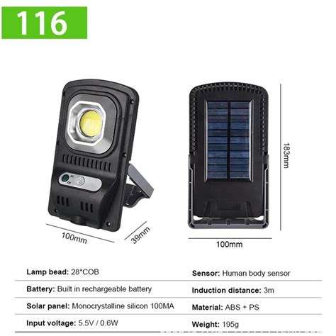 Светодиодный светильник-вспышка на открытом воздухе с датчиком ...