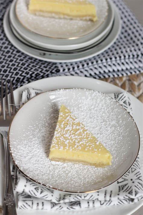 Creamy Lemon Bars Dough Eyed