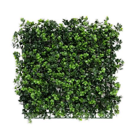 Artificial Plant Tile | Pachysandra | Plant Tiles for Wall Mounting