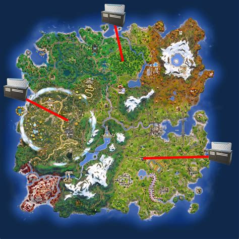 Fortnite: All Black Market locations in Chapter 6 Season 2 » Esports