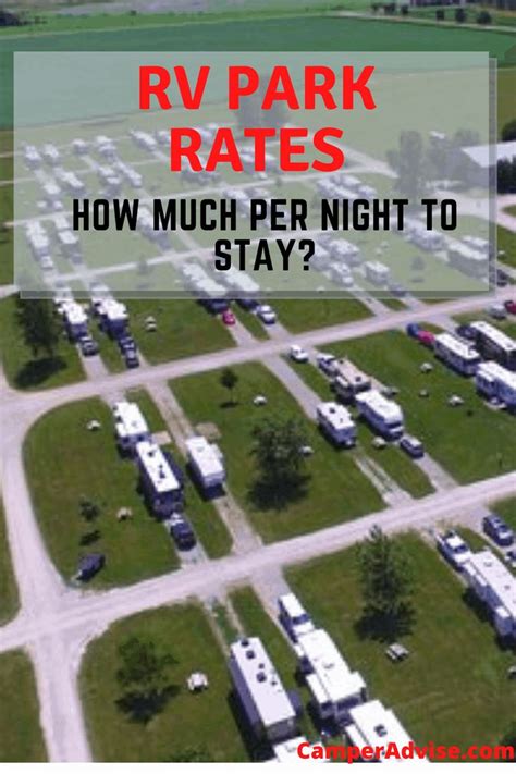 RV Park Cost How Much Per Night To Stay In A RV Park Rv Parks Best