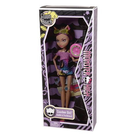 Monster High Clawdeen Wolf Gloom Beach Doll Mh Merch