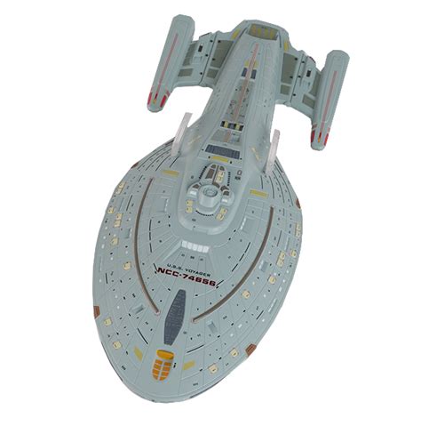 XL 05 U S S Voyager NCC 74656 XL 25cm Star Trek Raumschiff Modell