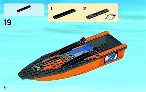 City - 4x4 with Powerboat [Lego 60085] | Power boats, Lego, Lego city sets