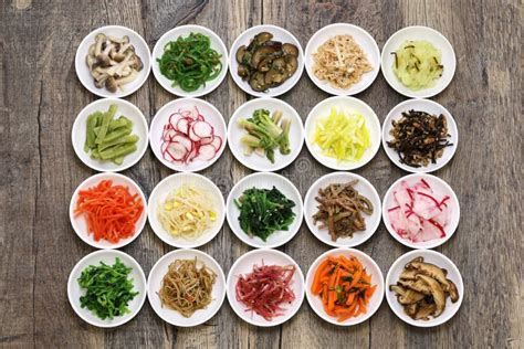 Assorted Namul, Korean Food Stock Image - Image of royal, namul: 237987535