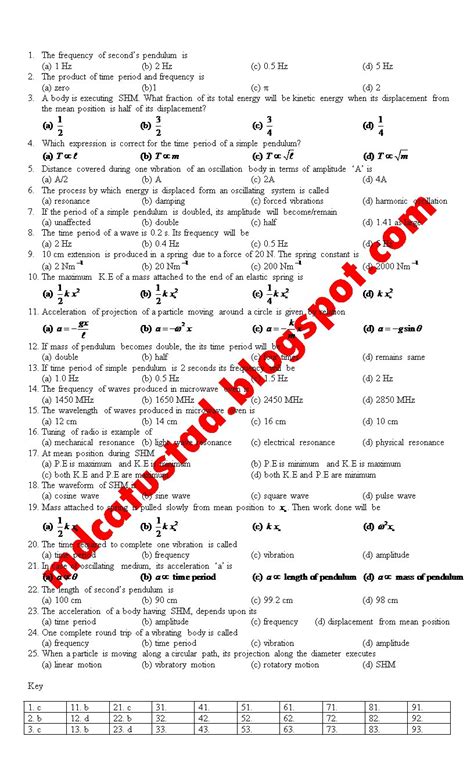 Mdcatustad Entry Test Physics Mcqs Class 11 And 12 With 57 Off